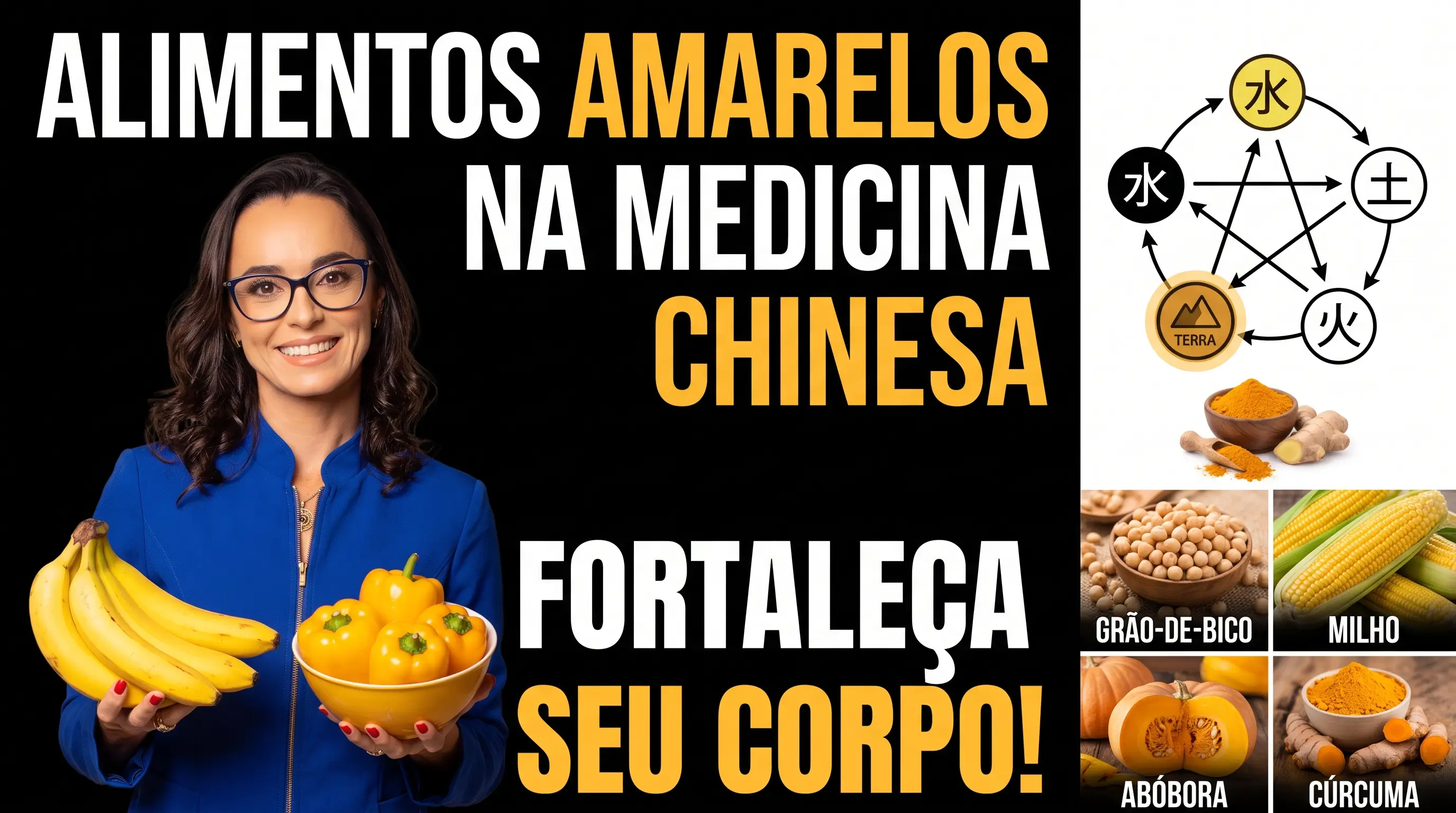 Alimentos amarelos na Medicina Chinesa: conheça os benefícios