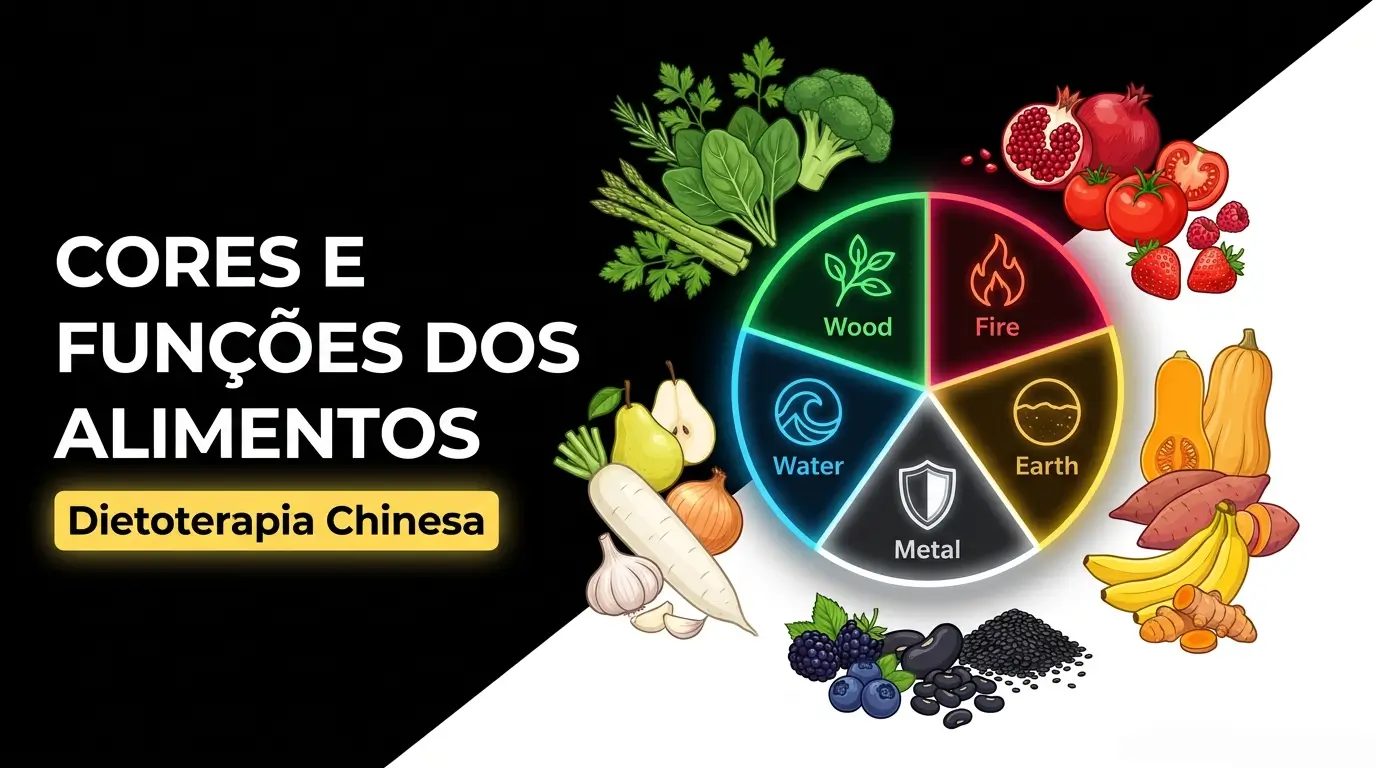 As cores e funções dos alimentos segundo a Dietoterapia Chinesa